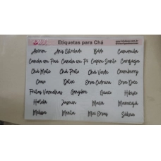 Etiqueta para Cha - ETIQCHA28 Etiqueta para Cha - ETIQCHA28