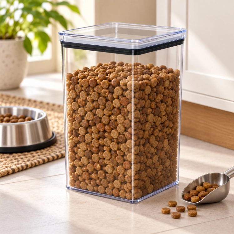 Pote Hermetico Lumini Quadrado 6.215ml 17,5x17,5x27cm - PRMT4647