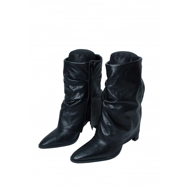 Enchimento de Botas Preto - Tam P -  20x8cm - 1 Par - ENCHBPP