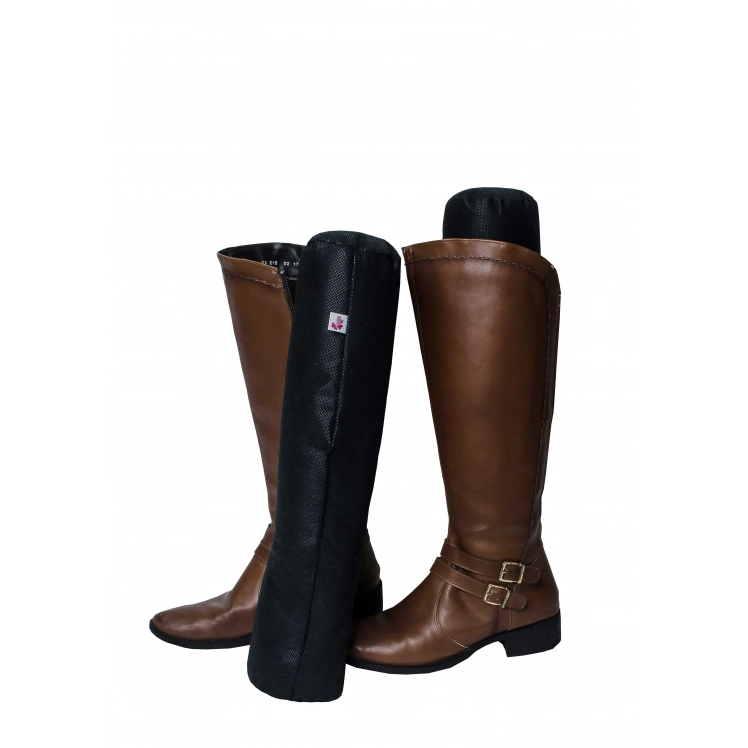Enchimento de Botas Preto - Tam M - 40x8cm - 1 Par - ENCHBPM