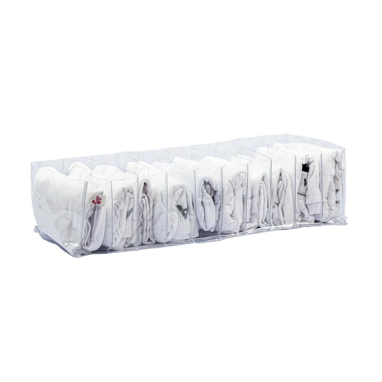 Kit Colmeia Organizadora Clean - Gaveta Roupa Intima - 06un