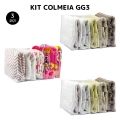 Kit Colmeia Clean GG3 Toalhas, Lençol, Cobertas - 03un