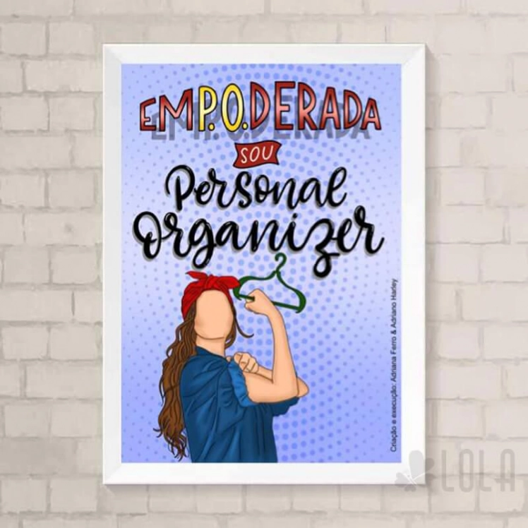 Poster A4 - Empoderada - Lola Decor