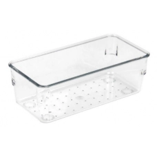 Organizador de Gavetas Estreito Cristal M – 15,6 x 7,7 x 5,6 cm – UD020011 Organizador de Gavetas Estreito Cristal M – 15,6 x 7,7 x 5,6 cm – UD020011
