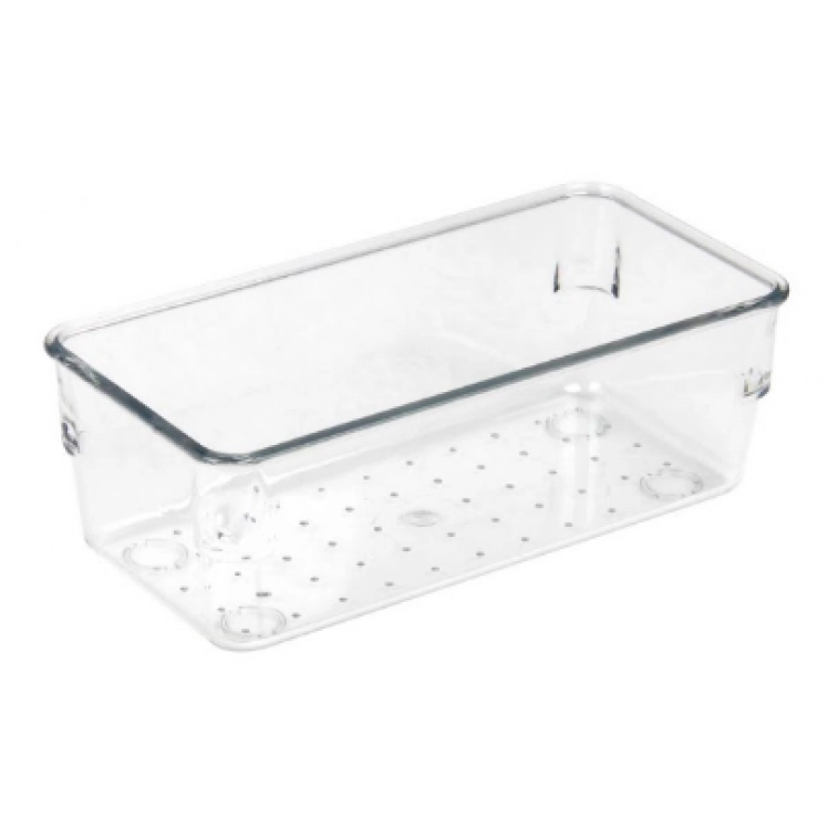 Organizador de Gavetas Estreito Cristal M – 15,6 x 7,7 x 5,6 cm – UD020011