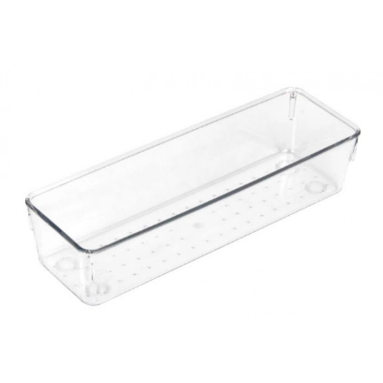 Organizador De Gavetas Estreito Cristal G 23 x 7,7 x 5,6cm UD020012