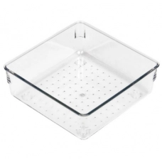 Organizador de Gavetas Largo Cristal P – 15,3 x 15,3 x 5,6 cm – UD020014 Organizador de Gavetas Largo Cristal P – 15,3 x 15,3 x 5,6 cm – UD020014