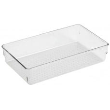 Organizador De Gavetas Largo Cristal G 30,3 x 15,4 x 5,6cm UD020016 Organizador De Gavetas Largo Cristal G 30,3 x 15,4 x 5,6cm UD020016