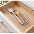 Organizador De Gavetas Largo Cristal GG 38,3 x 15,4 x 5,6cm UD020017