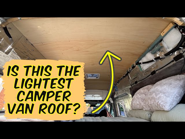 Ultra lightweight Roof in a Transit Camper Van Conversion

In this episode I fit an ultra 