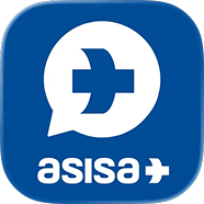 Logo de Chat Médico Asisa, app de telemedicina para aseguradoras creada por MeetingDoctors