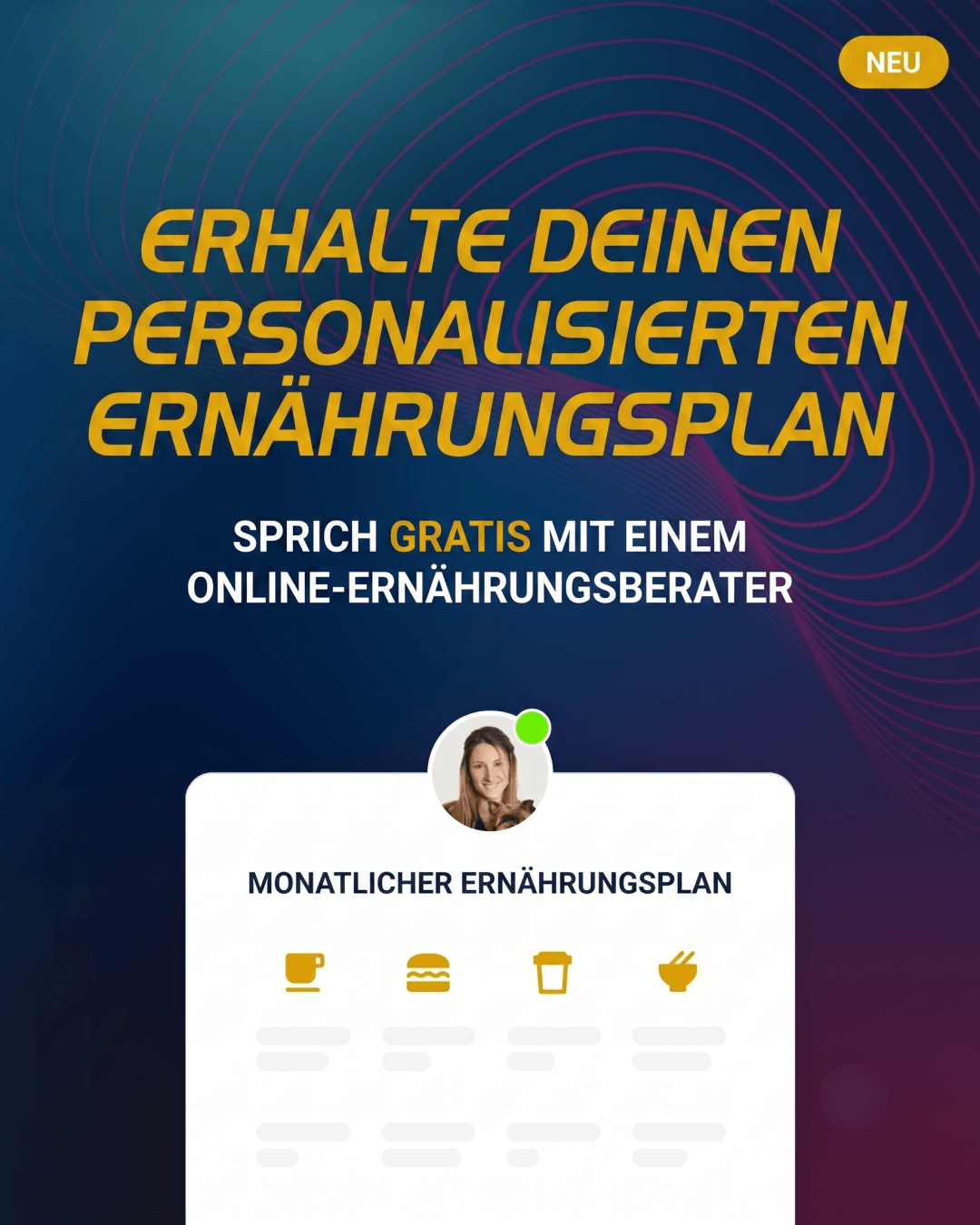 Ejemplo de publicación en Instagram sobre el servicio de telemedicina de MeetingDoctors junto a Series Nacionales de Pádel: Consulta médica online gratuita, habla gratis con un nutricionista y obtén un plan de nutrición adaptado a tus necesidades