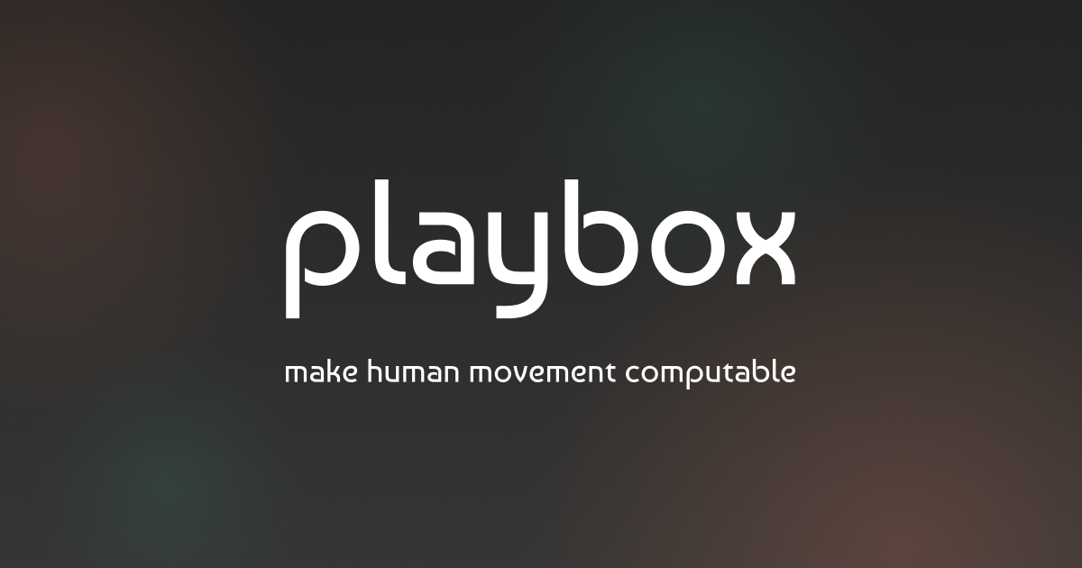 株式会社Playbox｜人の動きを計算可能にする