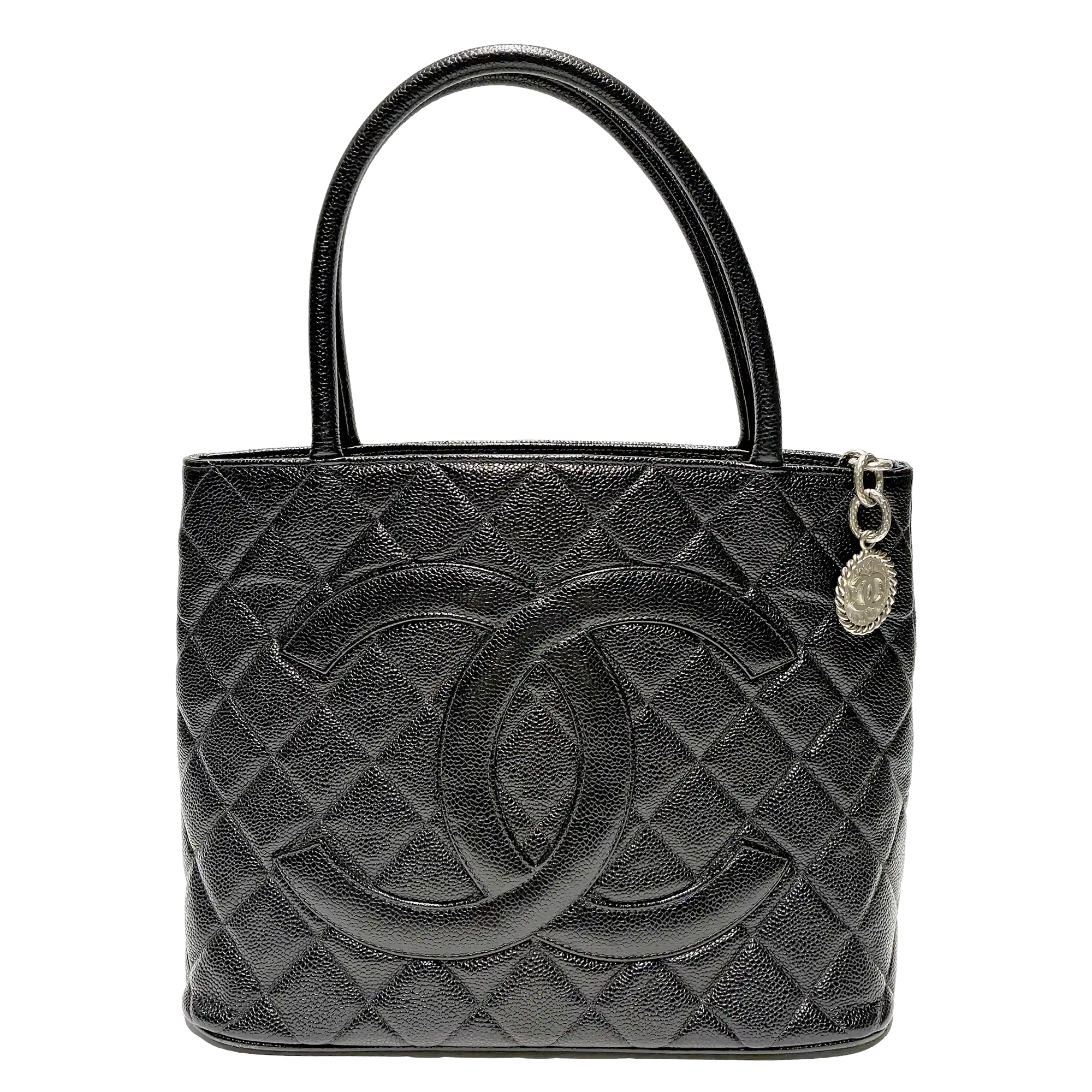 CHANEL シャネル 復刻トート A01804 7番台 2002年頃製造 キャビア