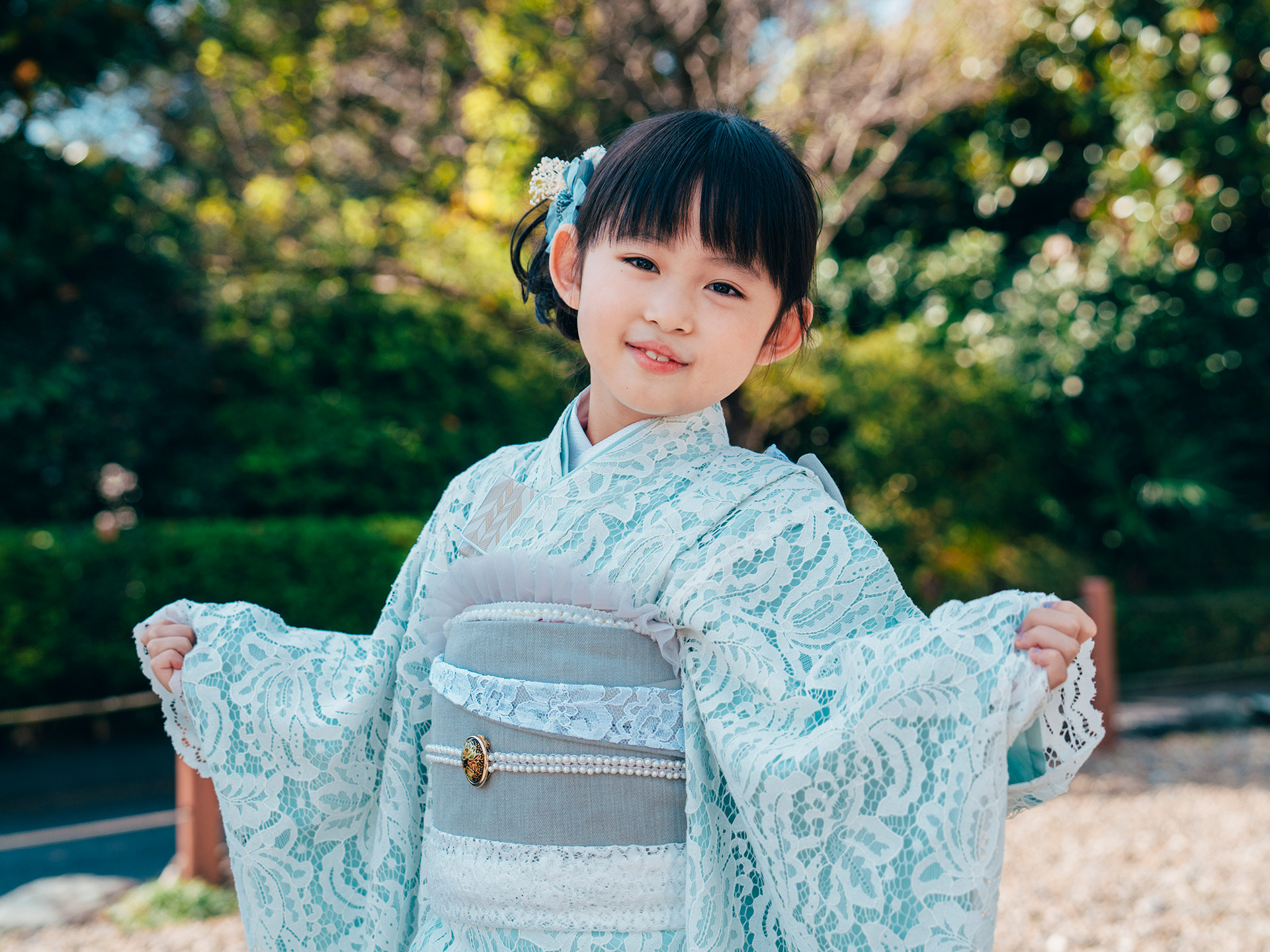 きもので7歳着物レンタル詳細