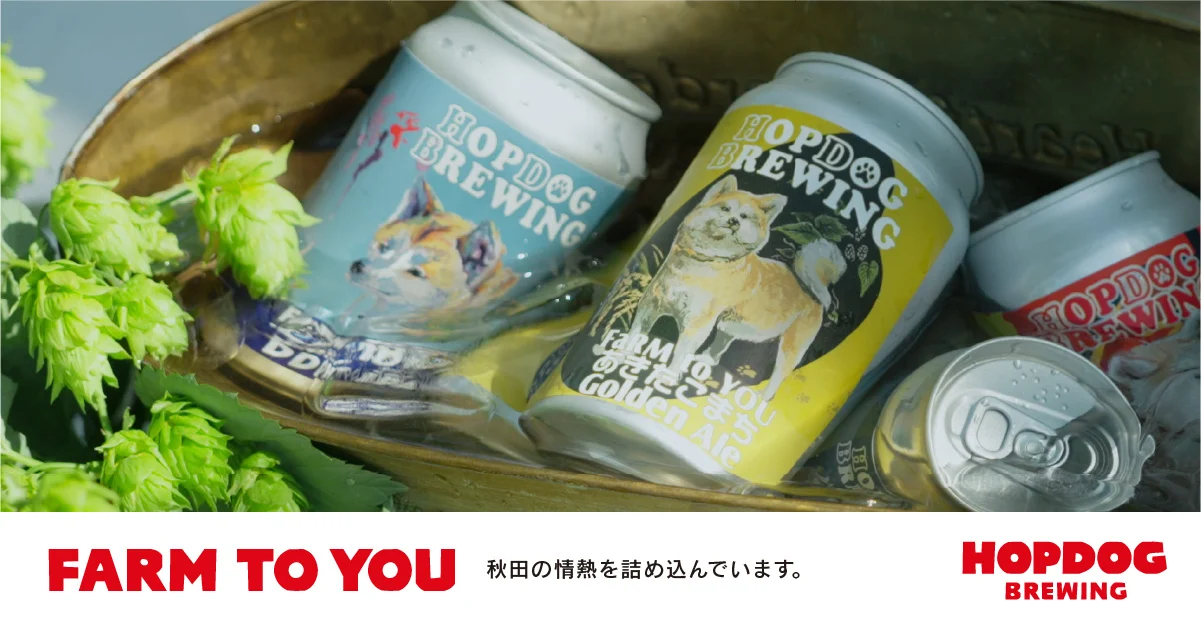 秋田の横手産ホップについて｜HOPDOG BREWINGのクラフトビール