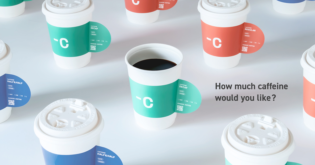 CHOOZE COFFEE｜カフェイン量が選べる新しいコーヒー体験をお届け