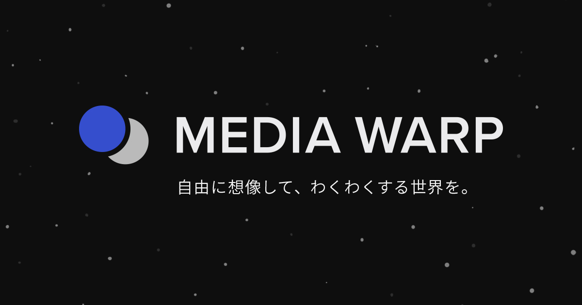 MEDIA WARP株式会社のロゴ