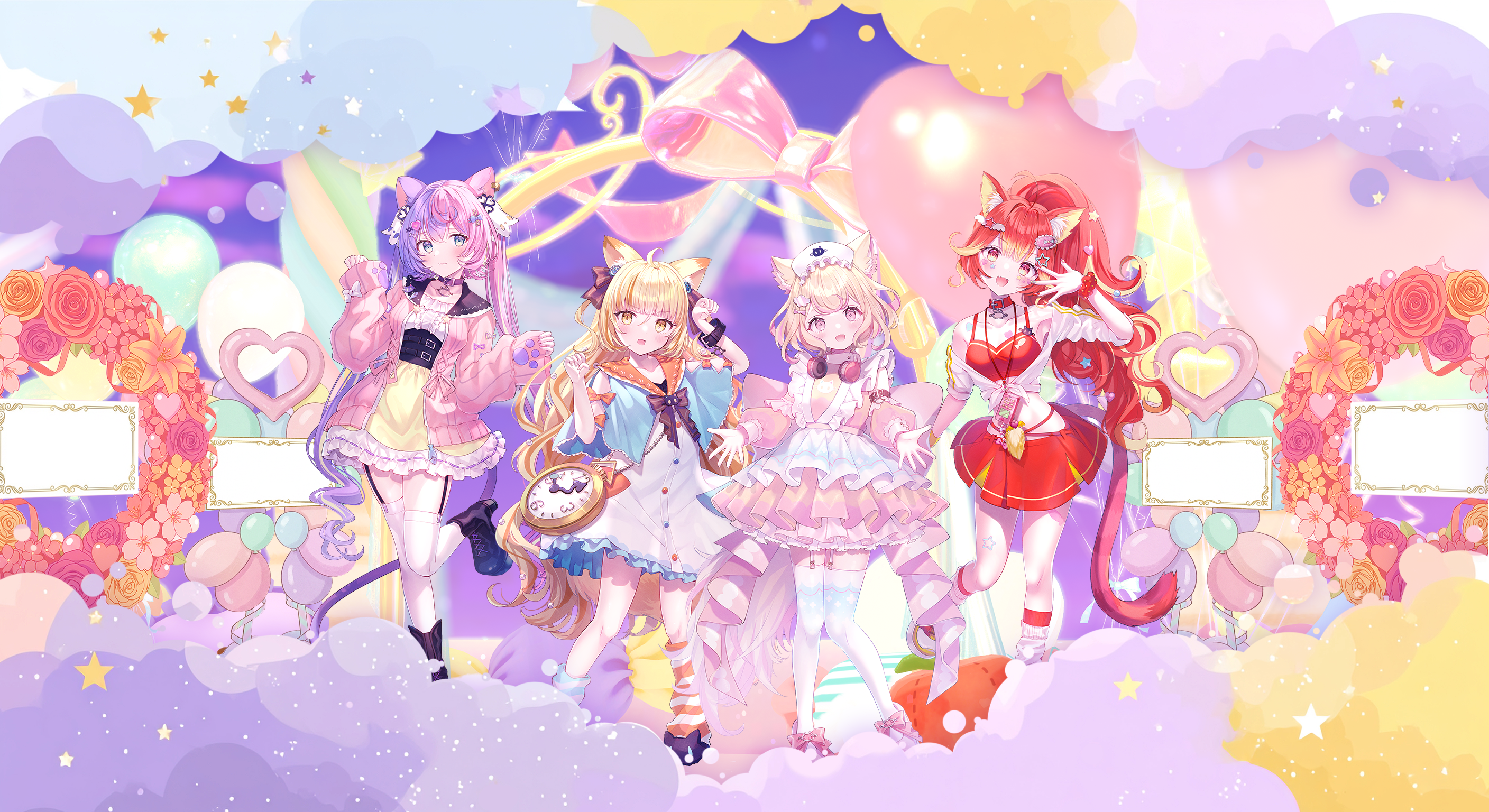 にゃんたじあ！みんなでつくろう！ フォトフレーム at Sanrio Virtual