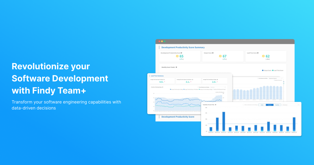 Findy Team+ | Software Engineering Intelligence