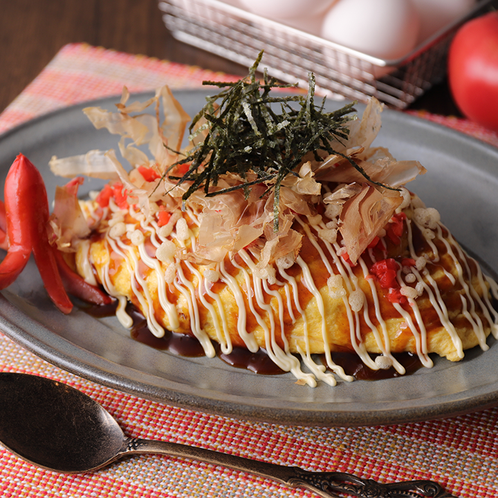 【さる】オムニキュア　3点セット オムサコライスメニュー