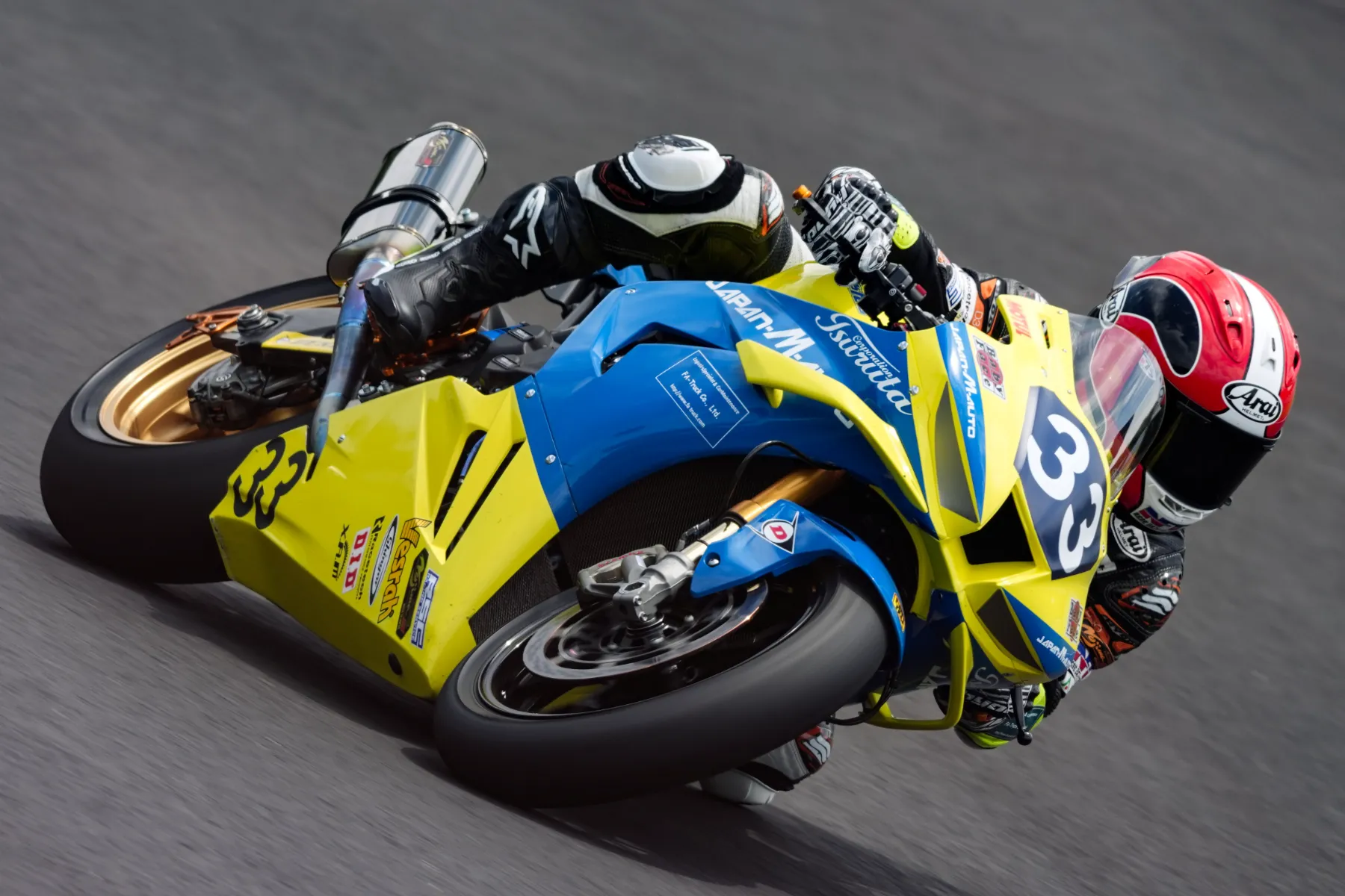 ロードレース オレンジ統一3点セット！ ロードレース オレンジ統一3点セット！ 2023_jsb1000_rd3_06