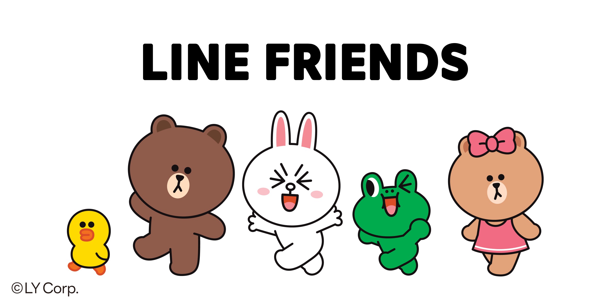 LINEフレンズ ♡ブラウン＆コニー♡oppテープ やや中古 っぽい 匿名発送に