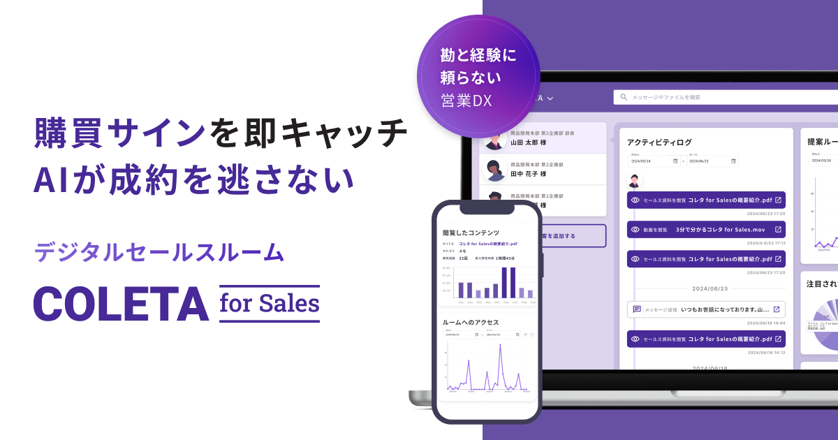 お見積もりの依頼 | コレタ for Sales お見積もりの依頼 | コレタ for Sales