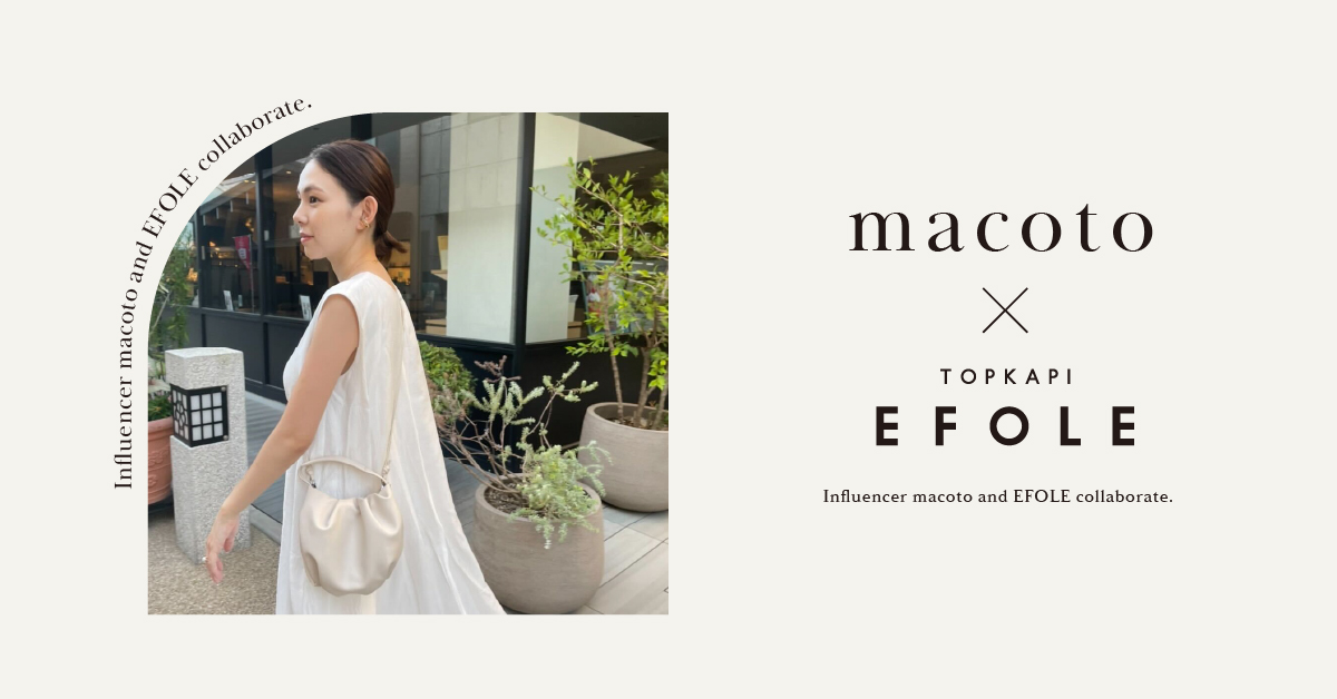 macoto×EFOLE CollaborationBag | TOPKAPI EFOLE - CRICKET WEB