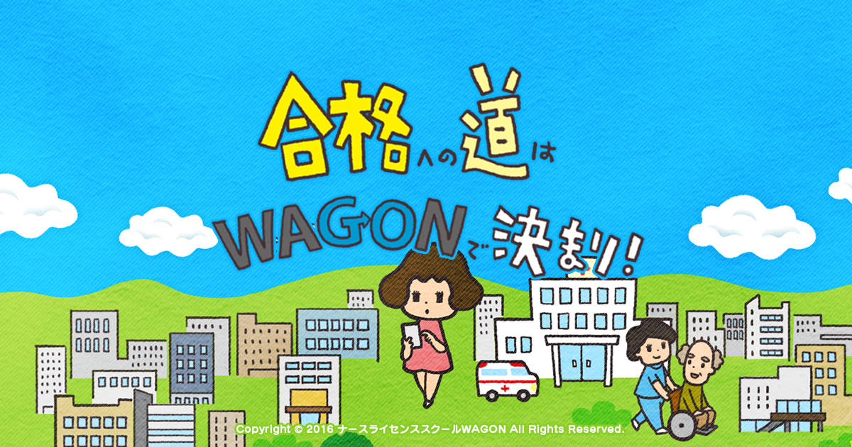合格への道はWAGONで決まり！