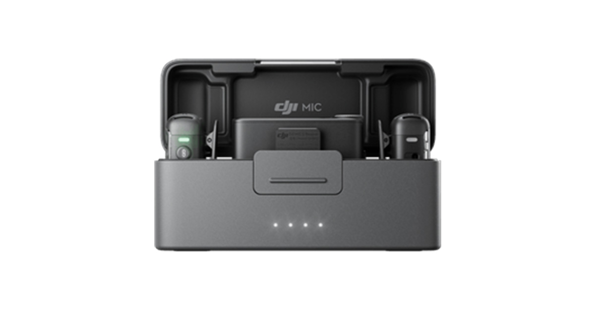 DJI Mic 2｜マイク 製品｜DJI - 正規代理店 公式サイト タジマモーター