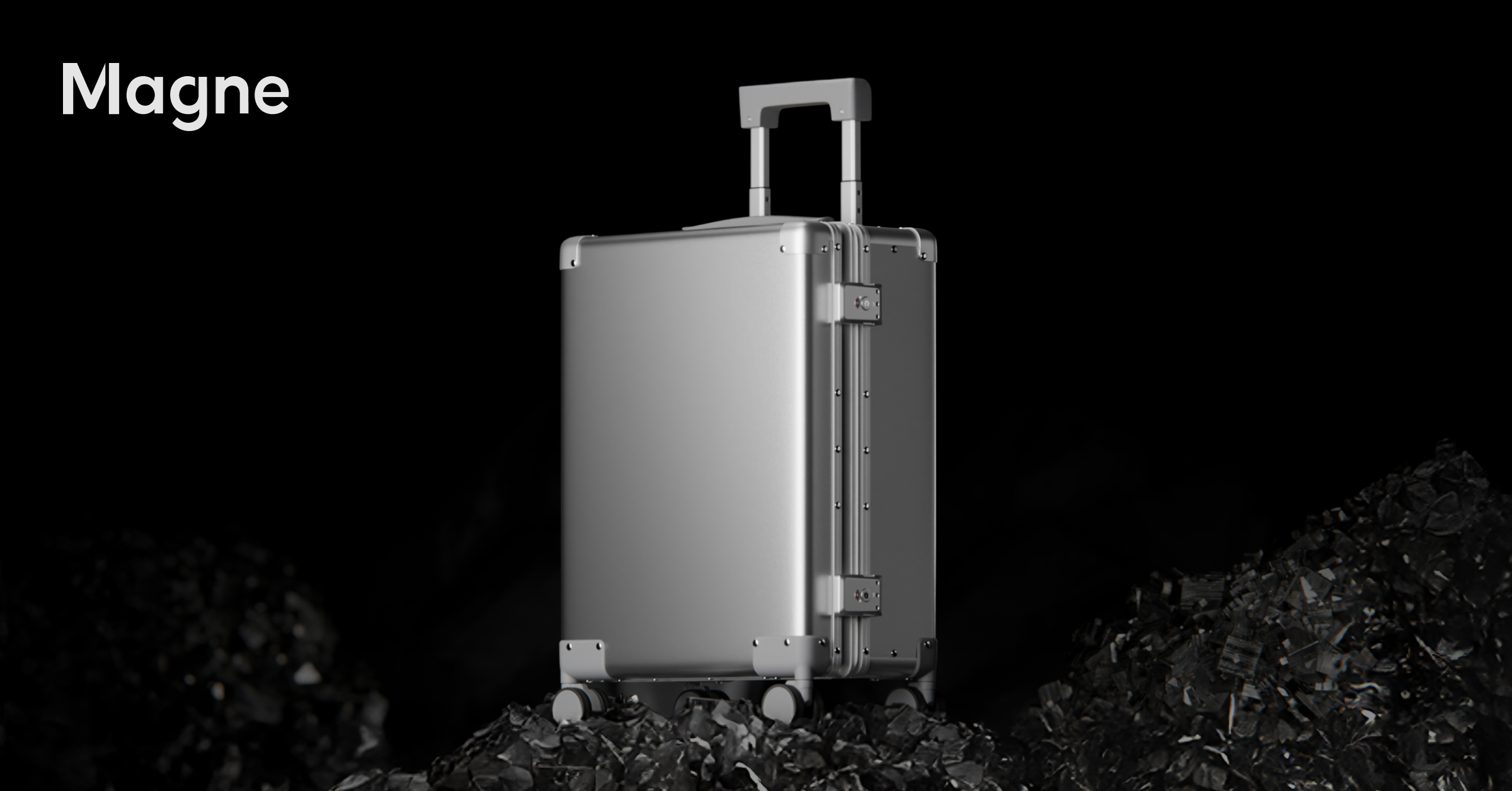 Magne | 世界最軽量 金属スーツケース