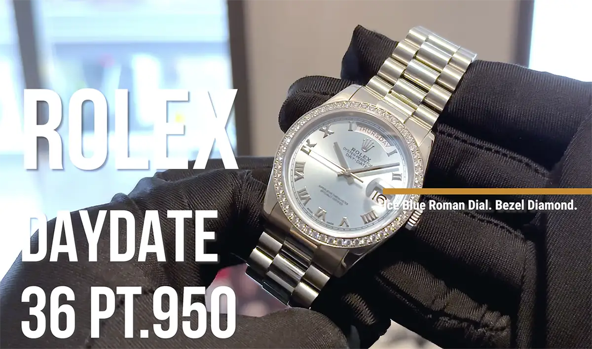 神戸元町LIBRA｜ROLEX｜デイデイトプラチナRef.118346A