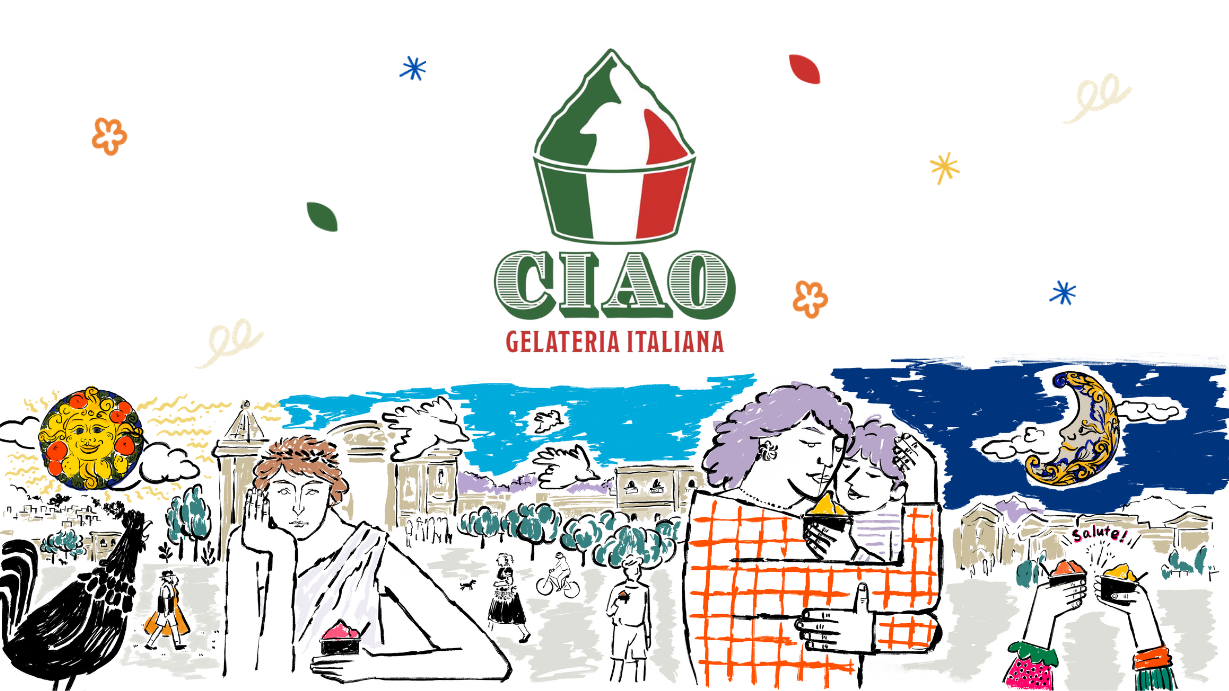Gelateria Italiana Ciaoの外観