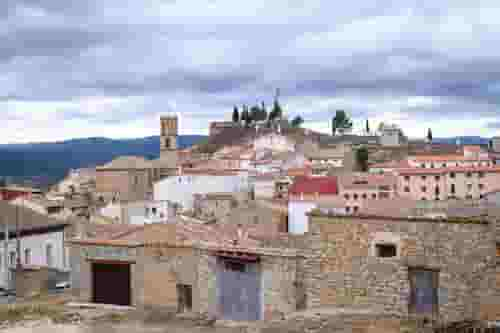 Las casas del pueblo de Albentosa