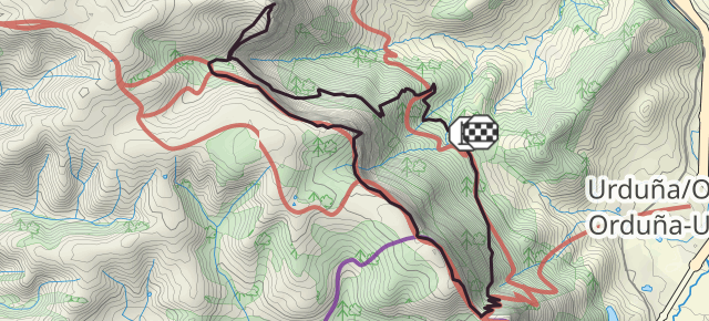 Sierra Sálvada, Bedarbide y Tologorri (por Orduña)