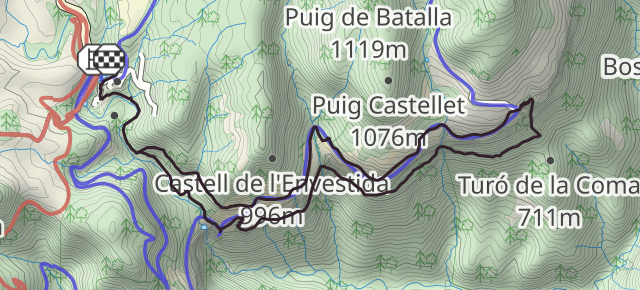 El salto de Sallent y el grau de Casadevall