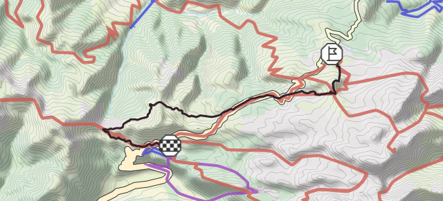 Ruta de las Golondrinas.Clásica. Etapa 4: Jeandel-Belagua (Variante B)