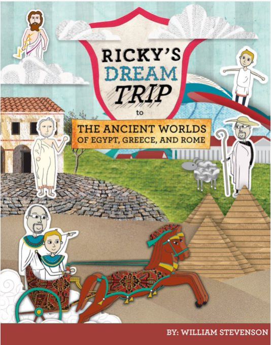 Ricky’s Dream Trip to the Ancient Worlds of Egypt, Greece and Rome Virtual Book Tour #RABTBookTours #RickysDreamTrip