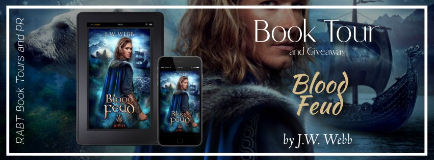 Virtual Book Tour: Blood Feud by J.W. Webb #blogtour #interview #epicfantasy #fantasy #giveaway #rabtbooktours @RABTBookTours @LegendsofAnsu