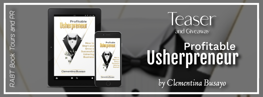 Book Blitz: Profitable Usherpreneur by Clementina Busayo #teaser #giveaway #nonfiction #excerpt #rabtbooktours @RABTBookTours 