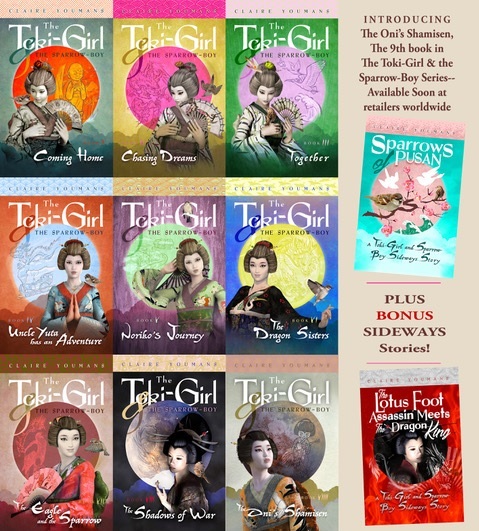 The Toki-Girl and the Sparrow-Boy Series banner