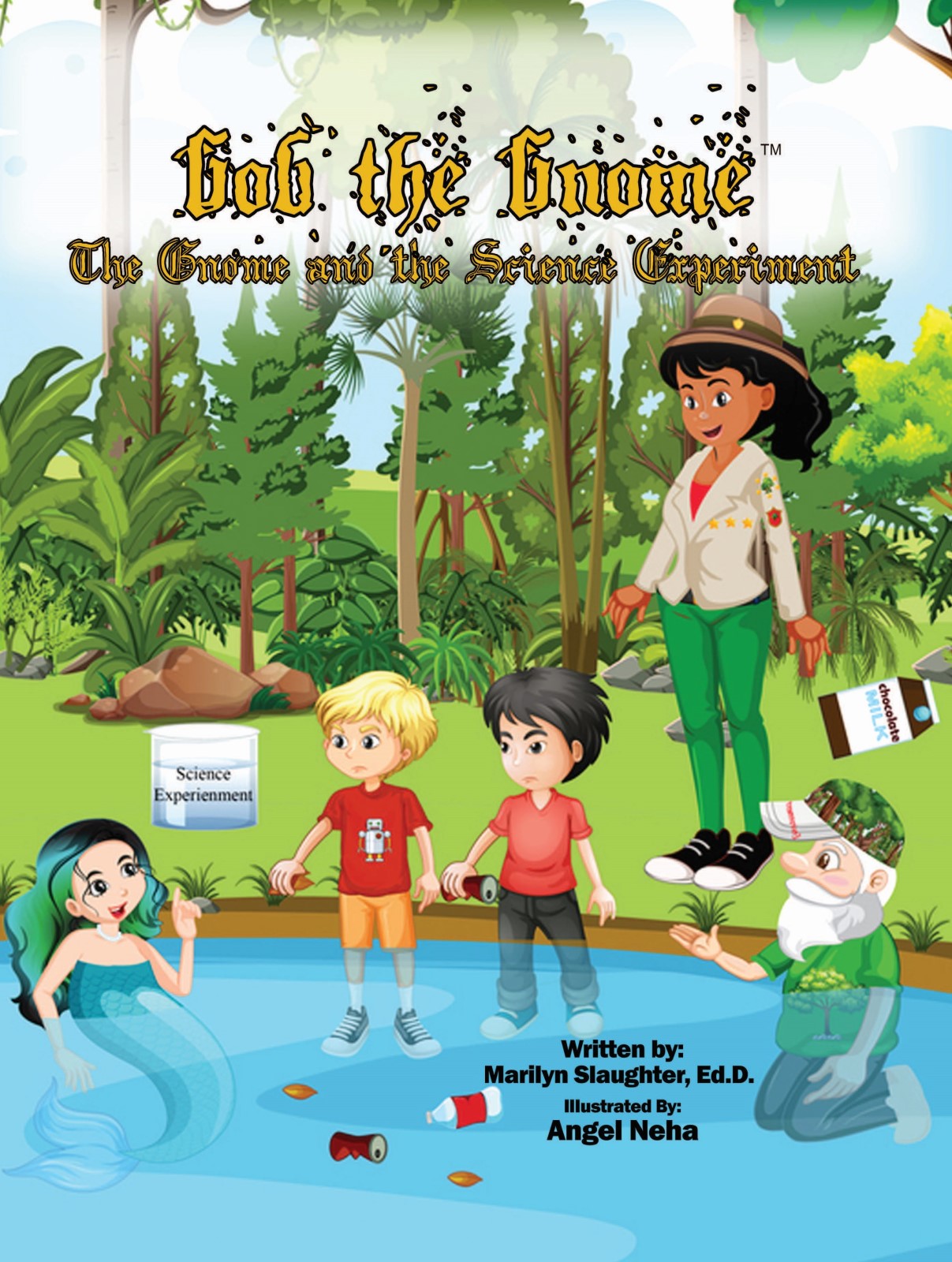 Gob The Gnome and the Science Experiment @RABTBookTours #RABTBookTours #TheGnomeandtheScienceExperiment #MarilynSlaughter #ChildrensBook #GobtheGnome