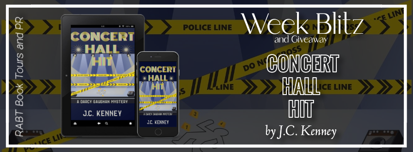 Book Blitz: Concert Hall Hit by J.C. Kenney #promo #mystery #concerthallhit #mysterybooks #giveaway #rabtbooktours @RABTBookTours 