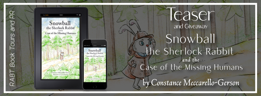 Snowball the Sherlock Rabbit and the Case of the Missing Humans  banner
