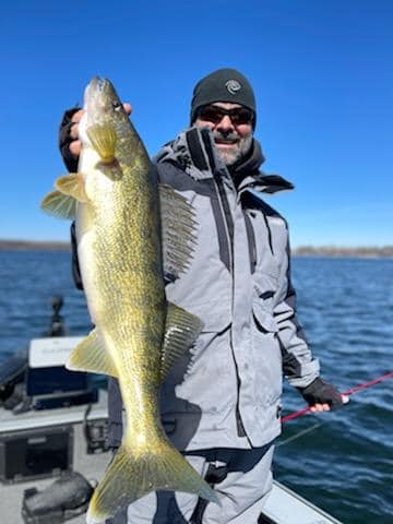 January Pickerel and Northern Pike in the Eastern Basin Using Keitech  Swimbaits