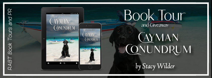 Virtual Book Tour: Cayman Conundrum by Stacy Wilder #blogtour #cozymystery #mystery #interview #giveaway #rabtbooktours @RABTBookTours 