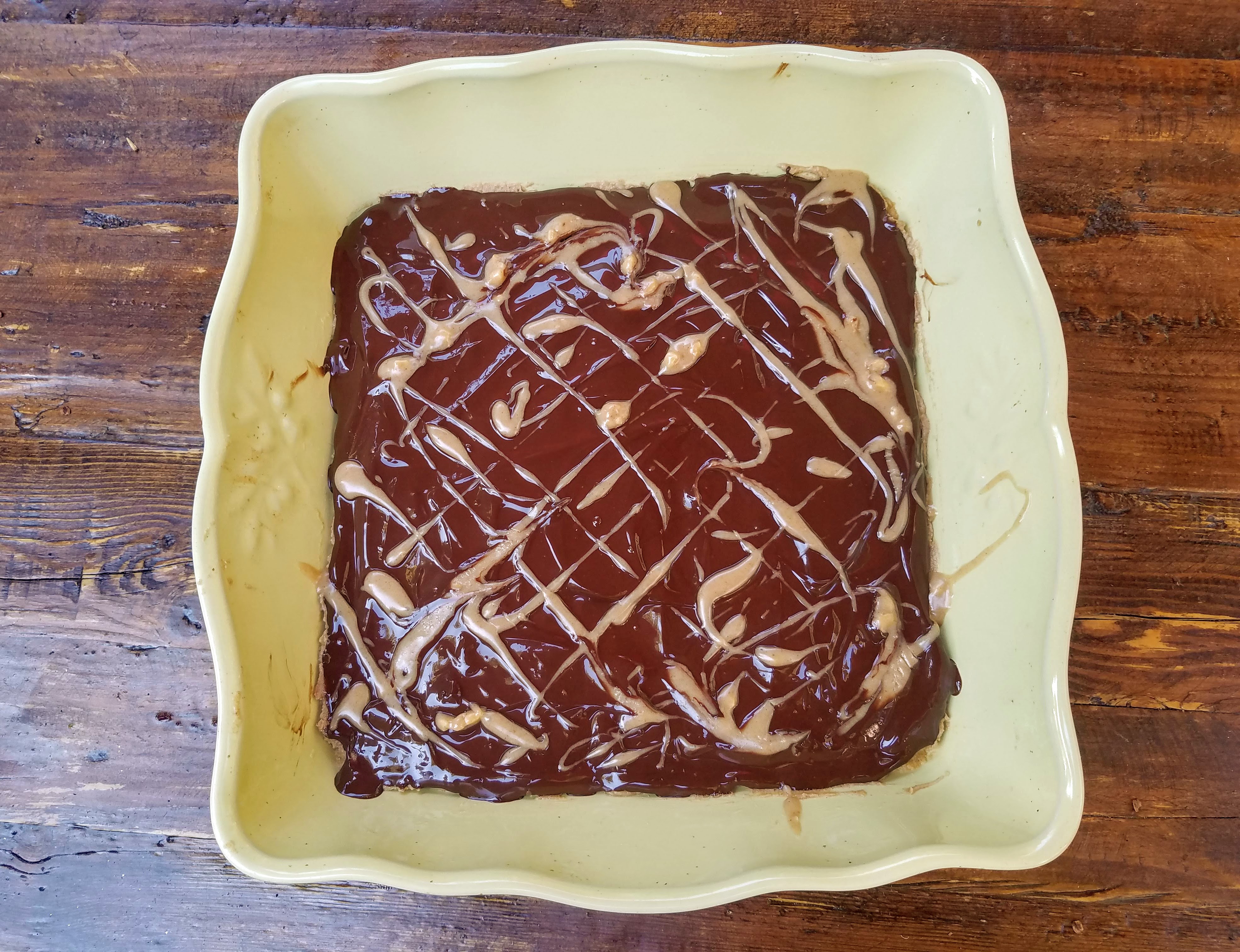 Peanut Butter and Dark Chocolate Covered Shortbread | Mama Laura's Kitchen