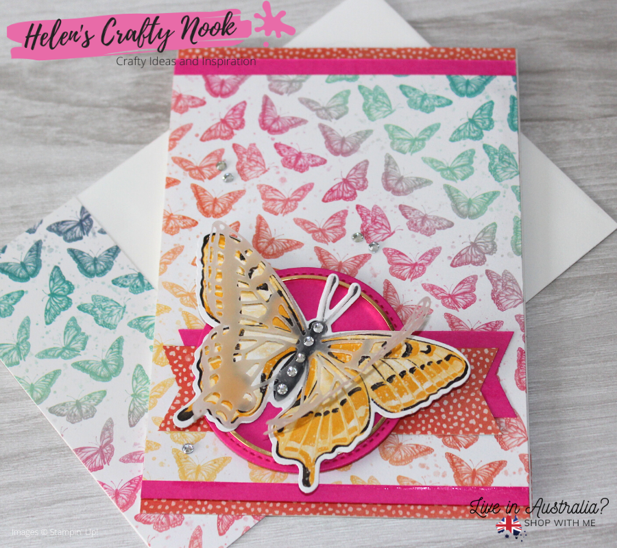 Stampin' Up! Butterfly Brilliance Oval Occasions