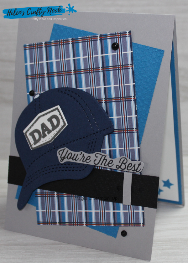 Hats Off Stampin' Up! Fathers Day Card